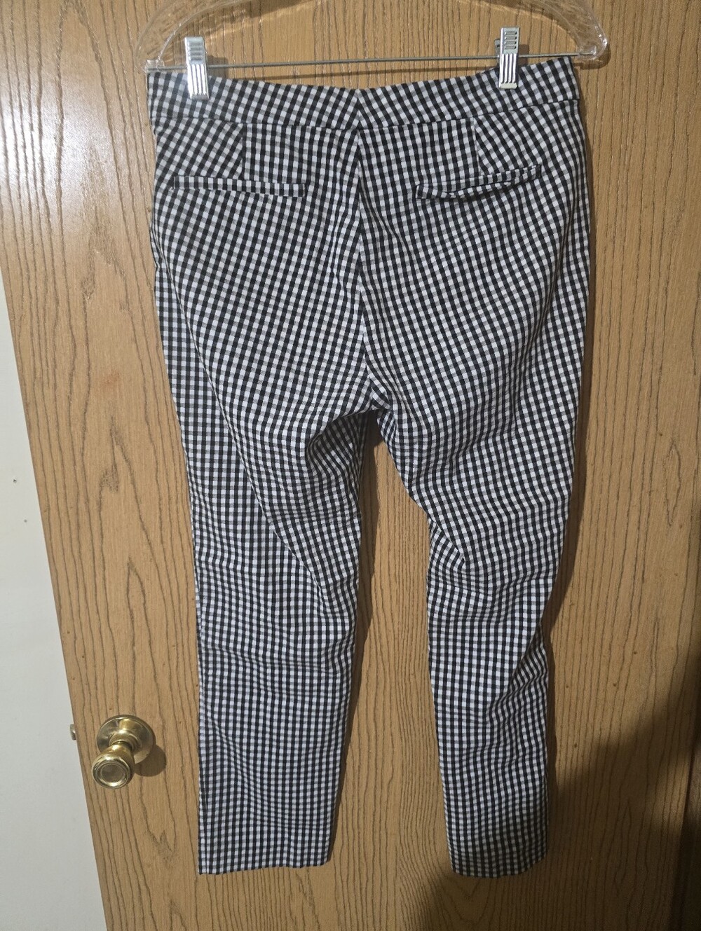 Lauren Ralph Lauren Classic Black/White Houndstooth Pants - Picture 3 of 4
